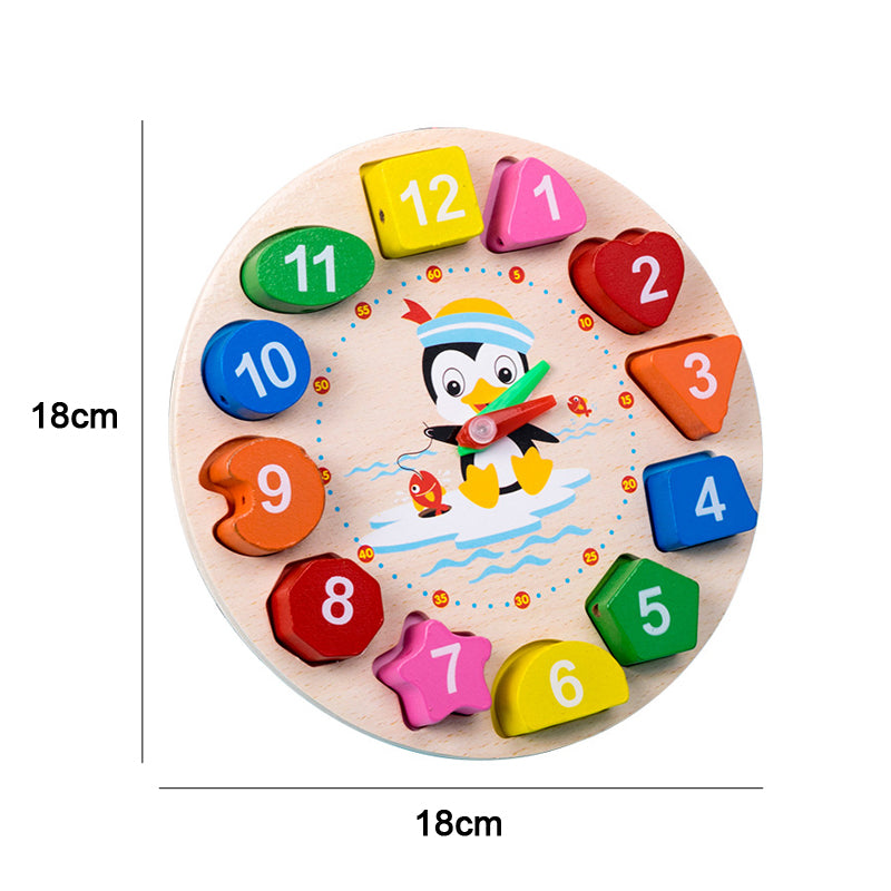 Montessori 3D Wooden Puzzle Combo – Educational Learning Toy