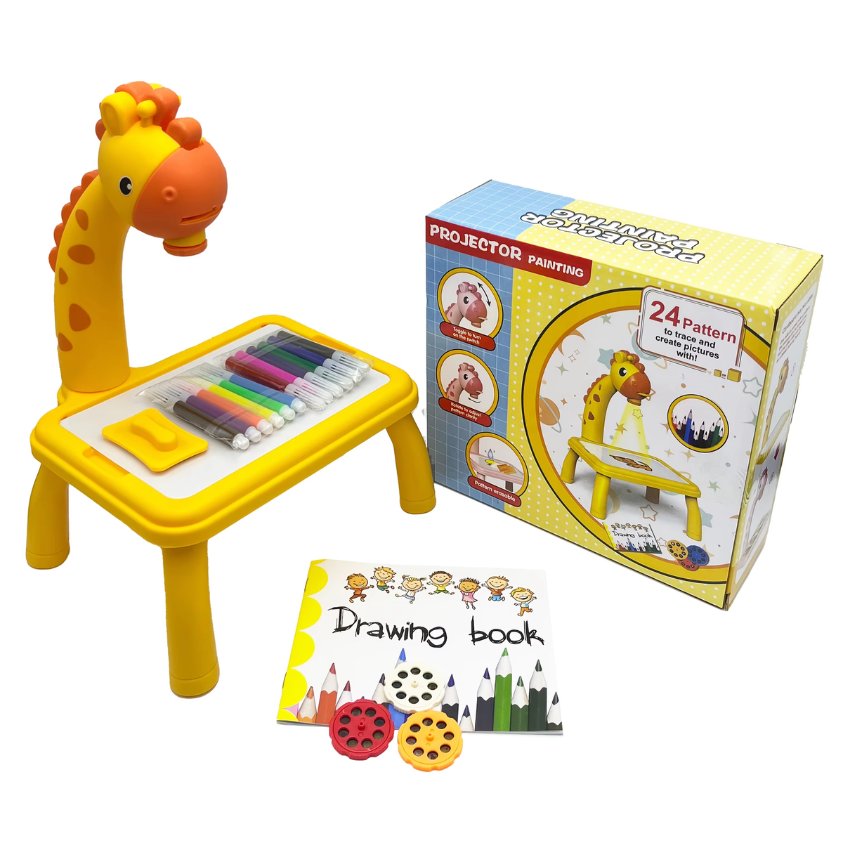 Kids Drawing Projector & Learning Board