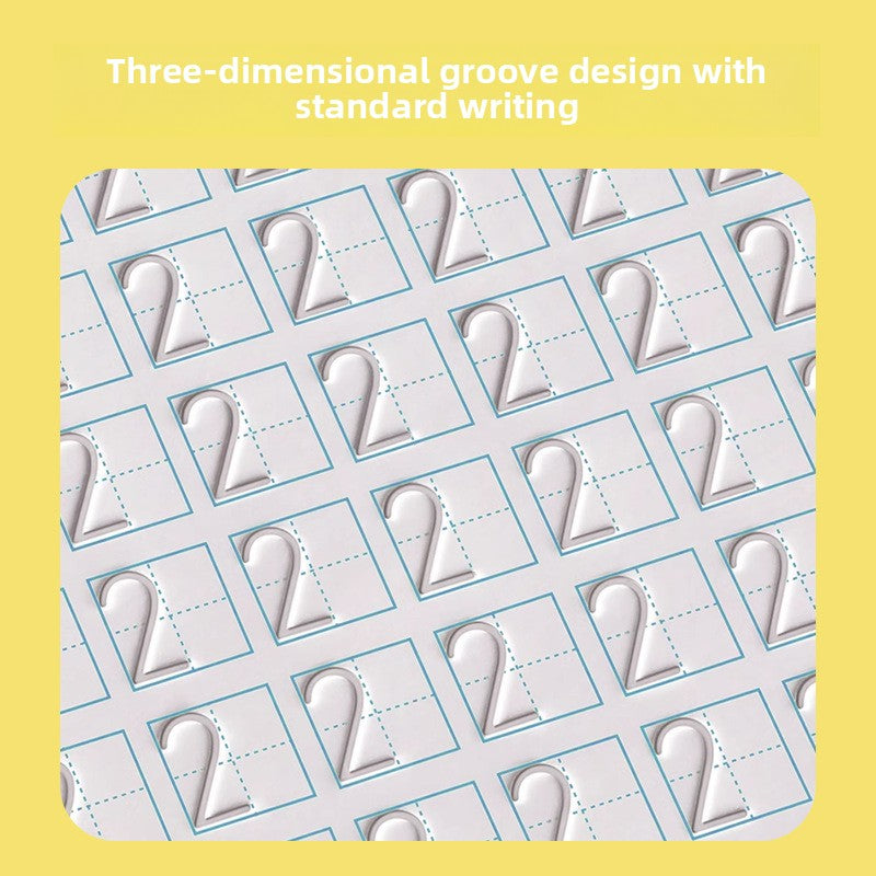 4 In 1 Magic Reusable Writing Practice Book